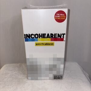 Incohearent Game by What Do You Meme Viral Gibberish Word Party Game NEW sealed